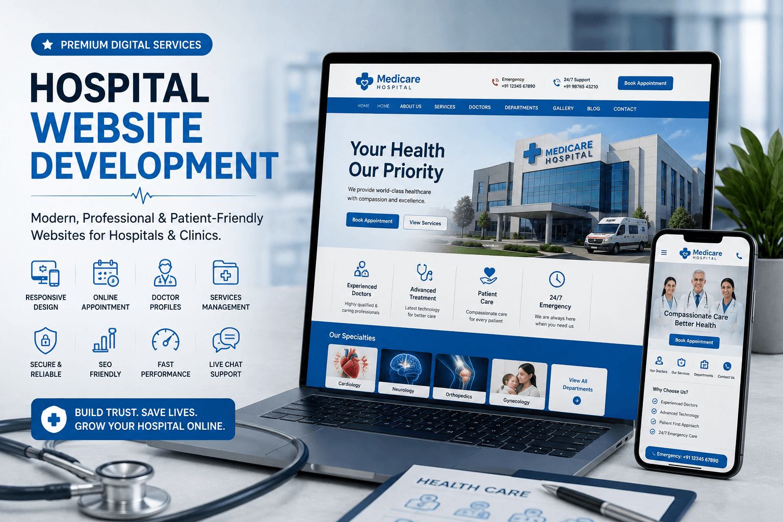 Hospital Website